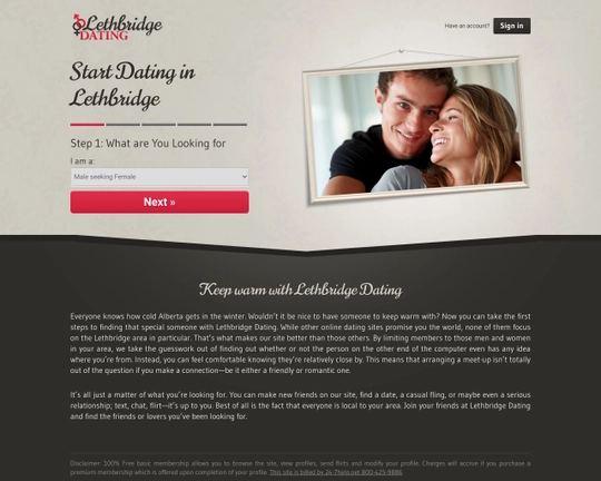 Lethbridge Dating Logo